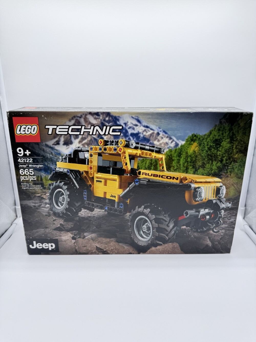 LEGO TECHNIC Jeep Wrangler Rubicon Yellow MODEL 42122 Brand New